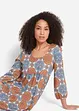 Robe fluide en jersey viscose mélangée, bonprix