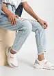 Jean Mom taille haute avec effets destroy, bonprix