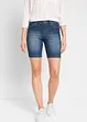 Bermuda en jean droit, taille mi-haute, bonprix