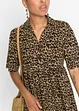 Robe en viscose avec un col chemise, bonprix