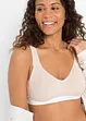 Lot de 2 soutiens-gorge sans armatures avec coton, bonprix