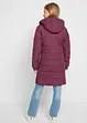 Manteau matelassé à capuche amovible, bonprix
