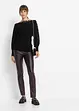 Pull en fine maille avec dentelle, bonprix