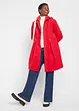 Manteau à capuche et pinces, forme trapèze, bonprix