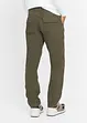 Pantalon thermo extensible avec poches cargo Regular Fit, Straight, bpc bonprix collection