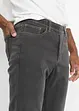 Lot de 2 jeans thermo Regular Fit à taille extensible, Straight, bonprix