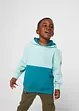 Sweat-shirt à capuche en coton mélangé doux, bonprix