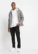 Pantalon droit stretch taille élastiquée et poches cargo, Slim Fit, bonprix