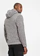 Gilet en maille polaire avec doublure peluche, bonprix