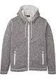 Gilet en maille polaire avec doublure peluche, bonprix