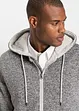 Gilet en maille polaire avec doublure peluche, bonprix