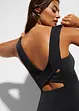 Maillot 1 pièce sculptant, maintien modéré, bonprix