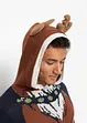 Pull à capuche avec motif de Noël, bonprix