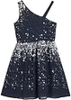 Robe de fête fille avec une bretelle et paillettes, bpc bonprix collection