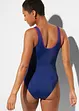 Maillot 1 pièce séchage rapide avec empiècements contrastants, bonprix