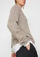 Pull en maille torsadée, bonprix