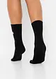 Lot de 5 paires de chaussettes avec broderie, bpc bonprix collection
