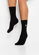 Lot de 5 paires de chaussettes avec broderie, bpc bonprix collection