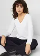 T-shirt manches longues 100% coton, bonprix