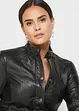 Veste en cuir nappa d’agneau, bonprix
