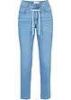 Jean boyfriend mid waist, ceinture à nouer, John Baner JEANSWEAR