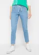 Jean boyfriend mid waist, ceinture à nouer, John Baner JEANSWEAR