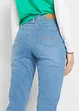 Jean boyfriend mid waist, ceinture à nouer, John Baner JEANSWEAR