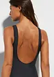 Maillot 1 pièce sculptant, maintien fort, bonprix