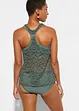 Tankini (ens. 2 pces) en dentelle, bonprix