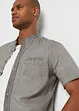 Chemise manches courtes aspect délavé, bonprix
