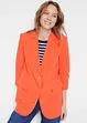 Blazer long avec manches froncées, bonprix