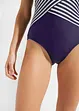 Maillot 1 pièce sculptant effet croisé, maintien modéré, bonprix