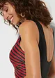 Maillot 1 pièce sculptant, maintien modéré, style portefeuille, bonprix