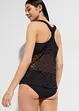 Tankini (ens. 2 pces) en dentelle, bonprix