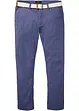 Pantalon chino droit extensible Regular, coupe ventre confort avec ceinture, bonprix