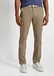Pantalon chino extensible avec ceinture, coupe droite et loose, bonprix