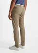 Pantalon chino extensible avec ceinture, coupe droite et loose, bonprix