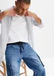Bermuda long en jean, Loose, bonprix