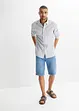 Bermuda confortable en jean et molleton, Regular, bonprix