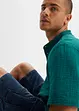 Chemise manches courtes en gaze de coton, bonprix