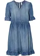 Robe en jean avec volants, bonprix