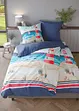 Parure de lit réversible avec motif marin, bonprix