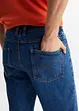 Bermuda en jean avec taille élastiquée sur les côtés, Classic Fit, bonprix