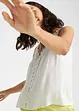 Top fluide effet froissé, bonprix