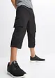 Pantalon fonctionnel 3/4, Regular Fit, bonprix