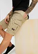 Bermuda cargo coupe confort avec taille élastiquée, Regular, bonprix