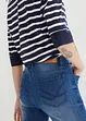 Lot de 2 jeans slim, taille moyenne, longueur genou, bonprix