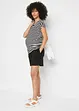 Lot de 2 bermudas de grossesse en molleton doux, bonprix