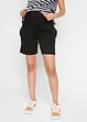 Lot de 2 bermudas de grossesse en molleton doux, bonprix