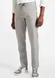 Pantalon chino en lin majoritaire avec taille extensible Regular, droit, bonprix